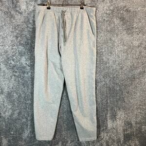 Mack Weldon Pants Mens Large Gray Tech Joggers Sweatpants Stretch Drawstring